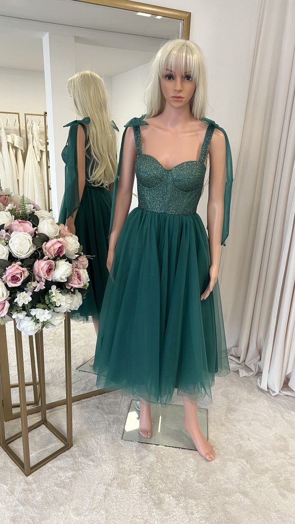 Spoločenské šaty MELODY green