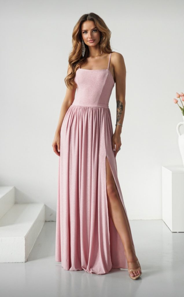 Spoločenské šaty AMALIA pink